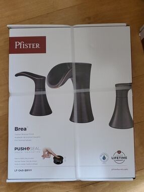 Pfister Brea Tuscan Bronze Bath Faucet Set